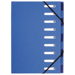 Trieur HARMONIKA® Forever 9 compartiments - Bleu clair - x 6 - Exacompta