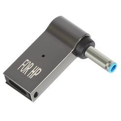 Avizar Adaptateur Charge USB-C 100W vers DC 4.5 x 3.0mm pour Ordinateur HP Gris