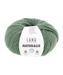 Pelote de laine Mérinos à tricoter Naturalis - Lang Yarns 73 vert sauge