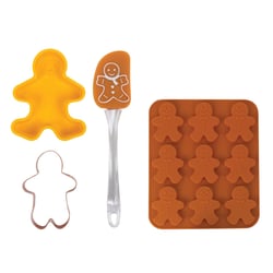 Set pâtisserie petit bonhomme en pain d'épices