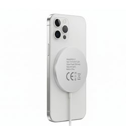 Mayaxess Chargeur pour iPhone 16 Pro Max Magsafe Magnétique 15W Blanc