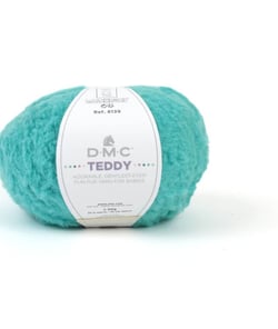 Pelote de laine layette TEDDY - DMC 321 Vert