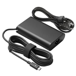 Avizar Chargeur Secteur USB-C pour Ordinateur 65W Recharge Rapide avec Câble 2.7m Noir