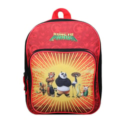 Sac à dos 31 cm avec poche maternelle Kung Fu Panda Rouge BAGTROTTER