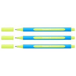 Stylo à bille SCHNEIDER Slider Edge - Jaune - Pointe extra large - Lot de 3