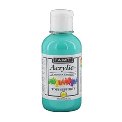 Peinture Acrylique en bouteille Bleu véronèse 200ml - Amt