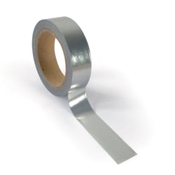1 RUBAN ADHESIF ALUMINIUM ARGENT 15x5m
