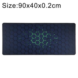 Tapis De Souris Antidérapant Bleu Grande Taille Durable Pour Jeux 90x40cm Vert YONIS