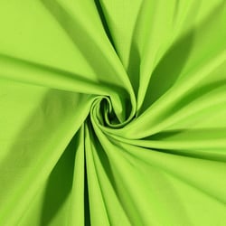 Tissu Coton uni Vert pomme