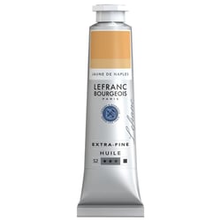 Peinture à l'huile - Extra-fine - Jaune de Naples - 816 - Lefranc Bourgeois - 40ml