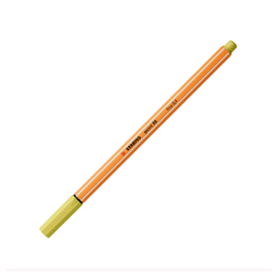 Stylo-feutre STABILO point 88 - pointe fine - Moutarde