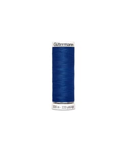 Fil à Coudre 100% polyester 200m - Gütermann 214 Bleu
