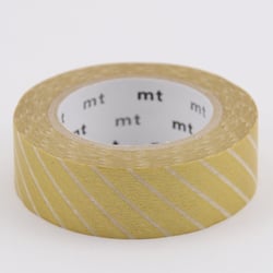 Masking tape Rayé Or - 7 m x 15mm