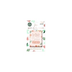 Jeu pour EVJF - Quizz de la future mariée - Enterrement de vie de jeune fille - Adulte