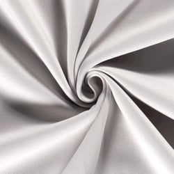 Tissu Molleton Sweat uni Gris Argent