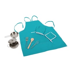 Set de cuisine avec tablier - Smallfoot - Bleu