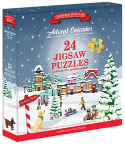 Puzzle 50 pièces - Calendrier de l'Avent - 24 Puzzles - Eurographics