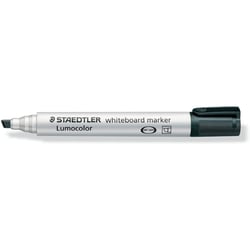 Marqueur effaçable - Pour ardoise tableau blanc - Noir - Pointe Biseautée - Staedtler