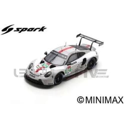 Voiture Miniature - SPARK - PORSCHE 911 RSR-19 - Le Mans 2021 - Échelle 1/43 - Blanc/Silver
