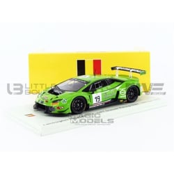 Voiture Miniature de Collection - SPARK 1/43 - LAMBORGHINI Huracan GT3 - Spa 2016 - Green