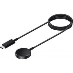 Samsung Chargeur magnétique pour Galaxy G Watch Series 4 / 5 / 6 9W USB C Noir