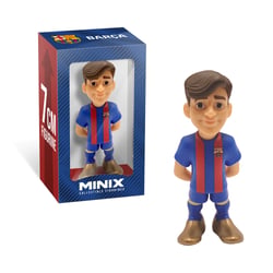 Minix - Football Stars Mini format - FC Barcelone - Gavi - Figurine à Collectionner 7 cm