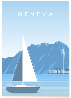 Affiche Genève | A3 : 29,7x42cm