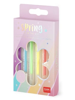 6 stylos a encre gel pastel - Spring is in the air -  - LEGAMI