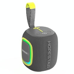 Enceinte Waterproof Bluetooth Portable Avec Effets Lumineux RGB Gris YONIS