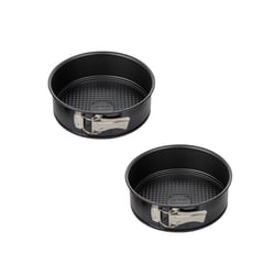 Ensemble de 2 Moules à manqué à charnière 20 cm Zenker Black Metallic