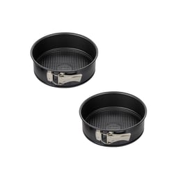 Ensemble de 2 Moules à manqué à charnière 20 cm Zenker Black Metallic