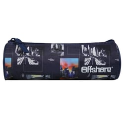 Trousse scolaire ronde Offshore Bleu City Ville BAGTROTTER