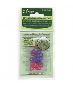 Repères XS de maille triangulaires - Clover Multicolore