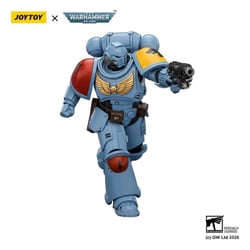 Figurine de collection - Joy Toy - Warhammer 40k - Space Wolves Intercessor 12 cm