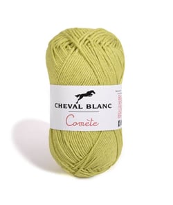 Pelote de coton Comète - Cheval Blanc 043 Vert