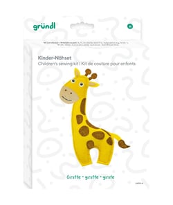 Kit de Couture Enfant – Girafe en Feutrine – Gründl Jaune