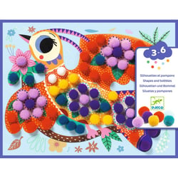 Panaches activites de collage - Djeco