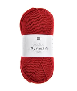 Fil à tricoter Creative Silky Touch Dk Vegan - 100gr - Rico Design 024 Rose Framboise