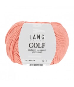 Coton à tricoter GOLF - Lang Yarns - PPSC 28 Rose