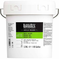 Vernis médium - Mat - Peinture acrylique - Liquitex - Pot 3,78L