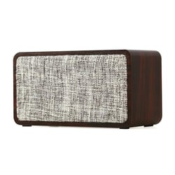 Subwoofer Bois Bluetooth 5.0 Autonomie 10h Son Puissant Marron YONIS