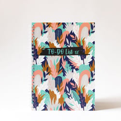 Carnet To Do Feuilles