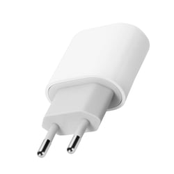 Avizar Chargeur Secteur USB Type C Puissance de 3A Charge sécurisée Blanc