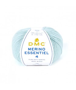 Pelote de laine Merino Essentiel 4 - DMC - Certifié Oeko-Tex 863 Bleu