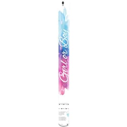 Canon à confettis Gender Reveal Garçon Bleu - 57cm