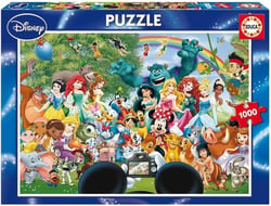 Puzzle 1000 Pièces - Monde De Disney - Educca Boras