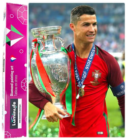 Diamond Painting Broderie Diamant LUMINLIFE 50x70cm, 5D, diamants ronds - Ronaldo