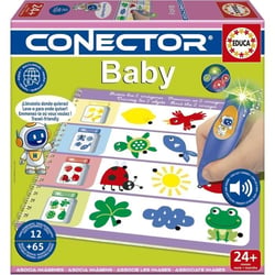 Conector Baby - Jeu éducatif - EDUCA - 65 questions, 12 thèmes, format livre - Dès 2 ans