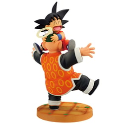 Dragon Ball - Figurine Son Goku & Grand Père Son Gohan Dragon Ball Dragon History II Ichibansho