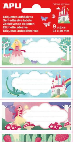 POCH 9 ET SCOLAIRES PRINCESSES 81X36MM